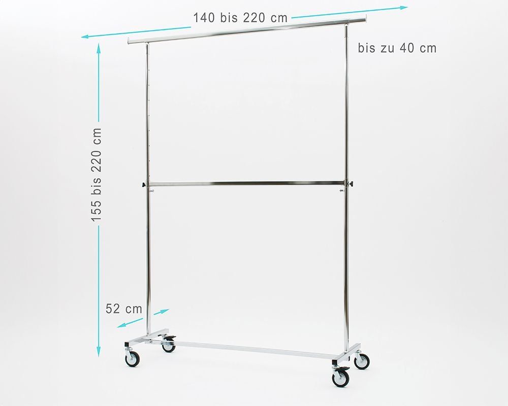 Porte manteau: Doppel Jumbo Kleiderständer klappbar – Neuf avec emballage d'origine à Bottighofen par zaap 2