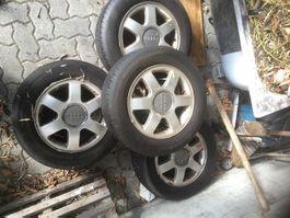 audi räder sommerreifen alufelge 15“