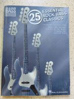 Notenbuch Songbook Rock Bass Klassiker 25 Songs
