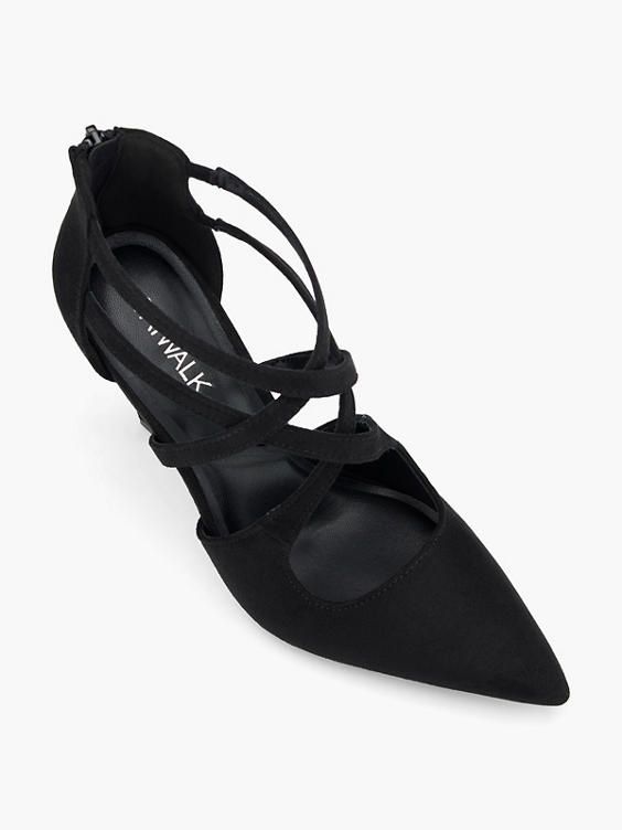 Scarpe da donna: Black Strappy Heels, Elegant Design Pump 38EU Size – Nuovo e nell'imballaggio originale da Zürich venduto da chj_855s 1