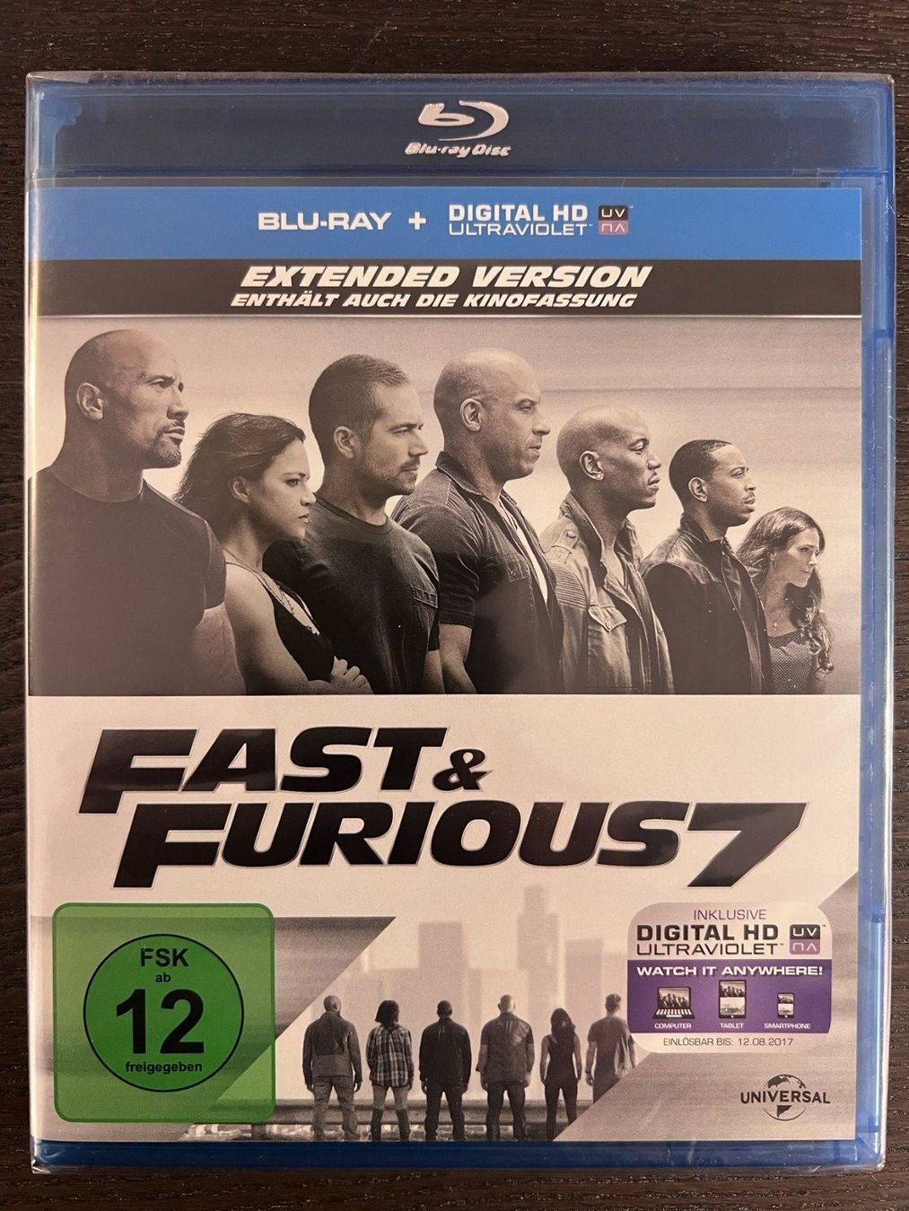 Tutti i DVDs: Fast & Furious 7 – Nuovo e nell'imballaggio originale da Zürich venduto da Blu-ray_ZH