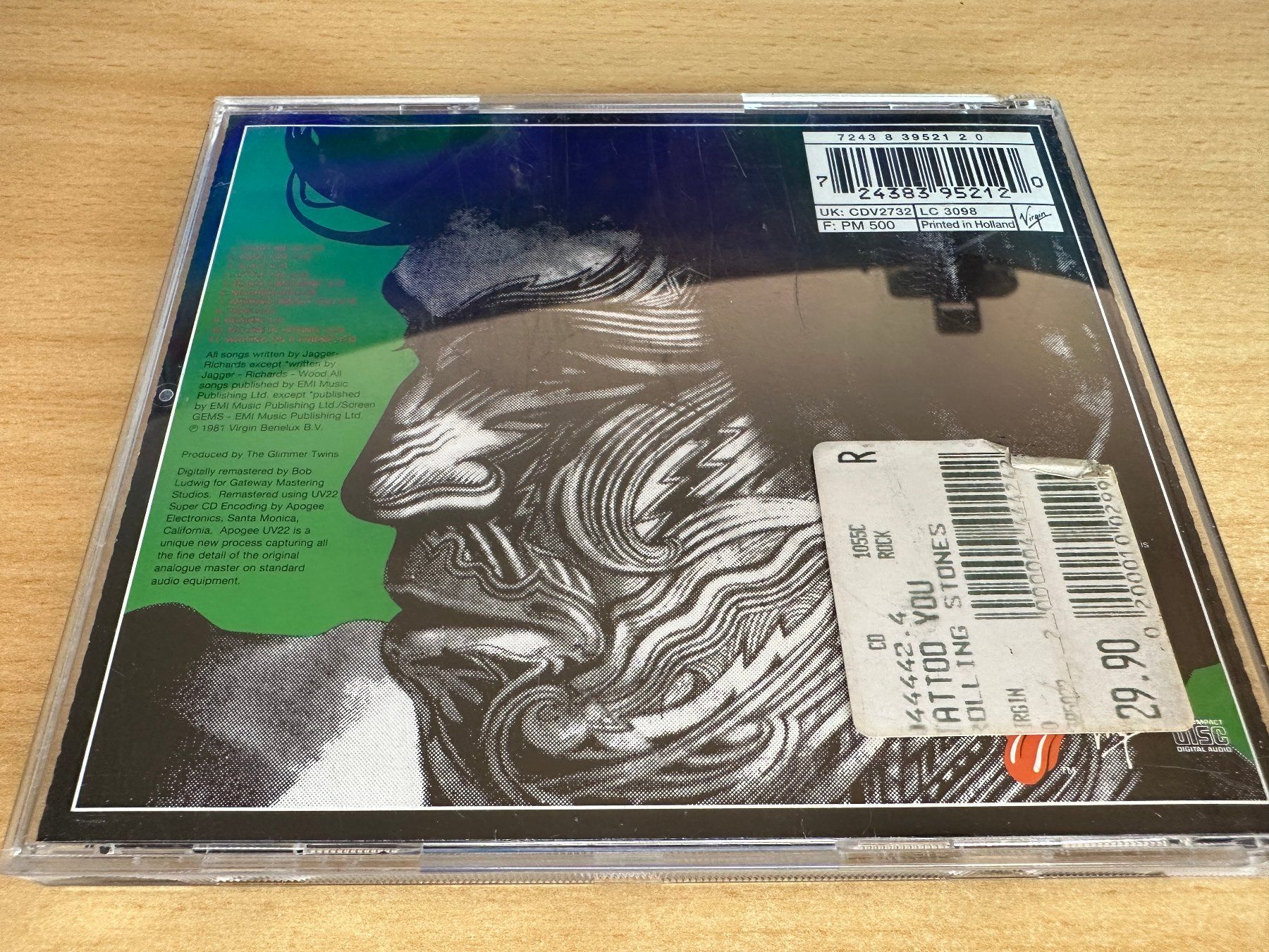CDs: Rolling Stones – Tattoo You – Gebraucht aus Rikon im Tösstal von Alpenmutz 1