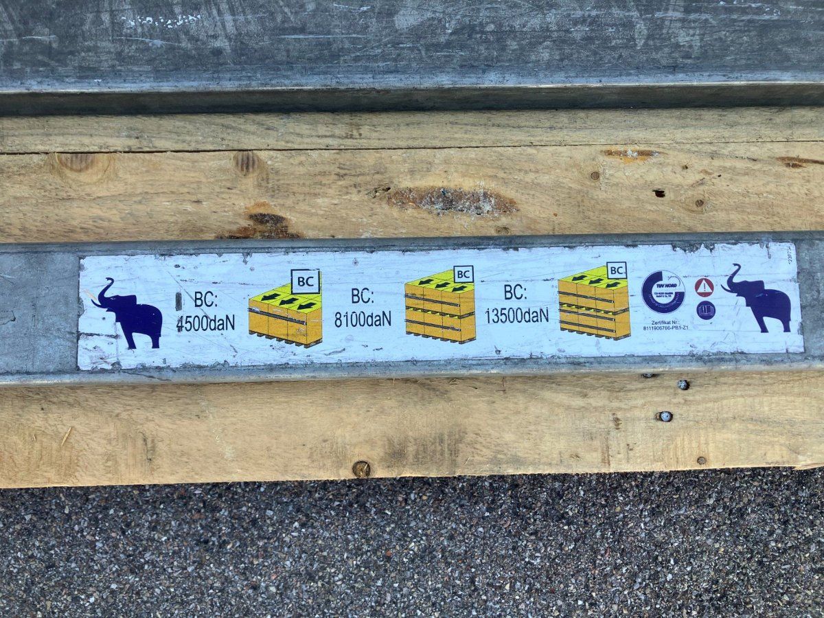 Alle Werkzeuge: 5x Stahl-Sperrbalken/2.49-2.54 m/4500 daN - TÜV-zert ab 1.- – Gebraucht aus Lichtensteig von Buy24International 9