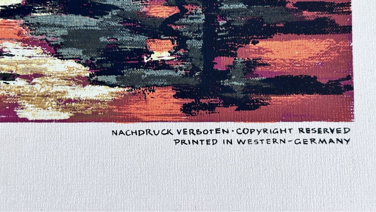 Grafica & Litografie: Bild von Achim Freyer – Usato da Courgevaux venduto da Migugegl 2