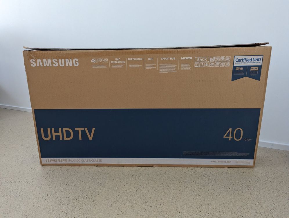 Samsung 4K Fernseher / TV (UE40MU6170) | Kaufen auf Ricardo