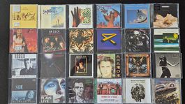 Queen, Genesis, Jethro Tull, Sting, Anastacia, Peter Gabriel
