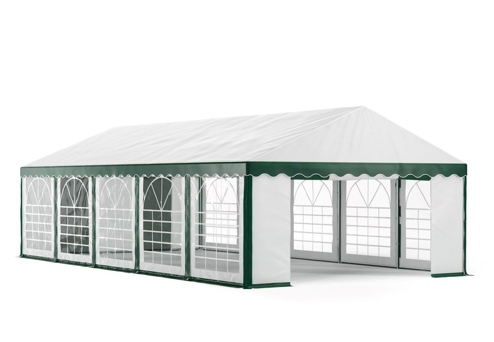 Partyzelt 5x10 M – Wasserdicht, Robust & Einfach Aufzubauen, Mit PVC-Plane 560 G/m²
