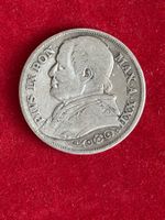 VATICANO - PIUS IX 2 Lire 1867 Anno XXII R (Roma)