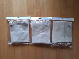 6 Stofftaschen aus Baumwolle zum bedrucken NEU