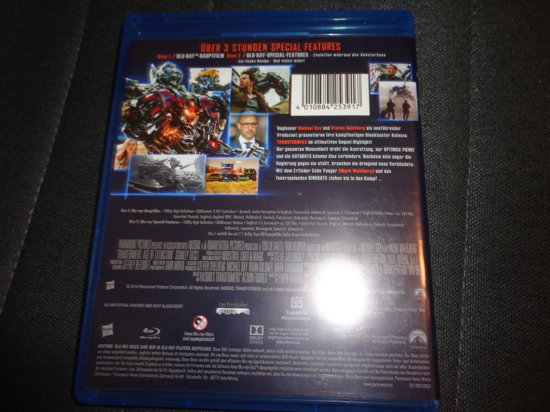 Tutti i DVDs: Transformers - Ära des Untergangs BLU-RAY – Usato da Olten venduto da Disc-Verkauf 2