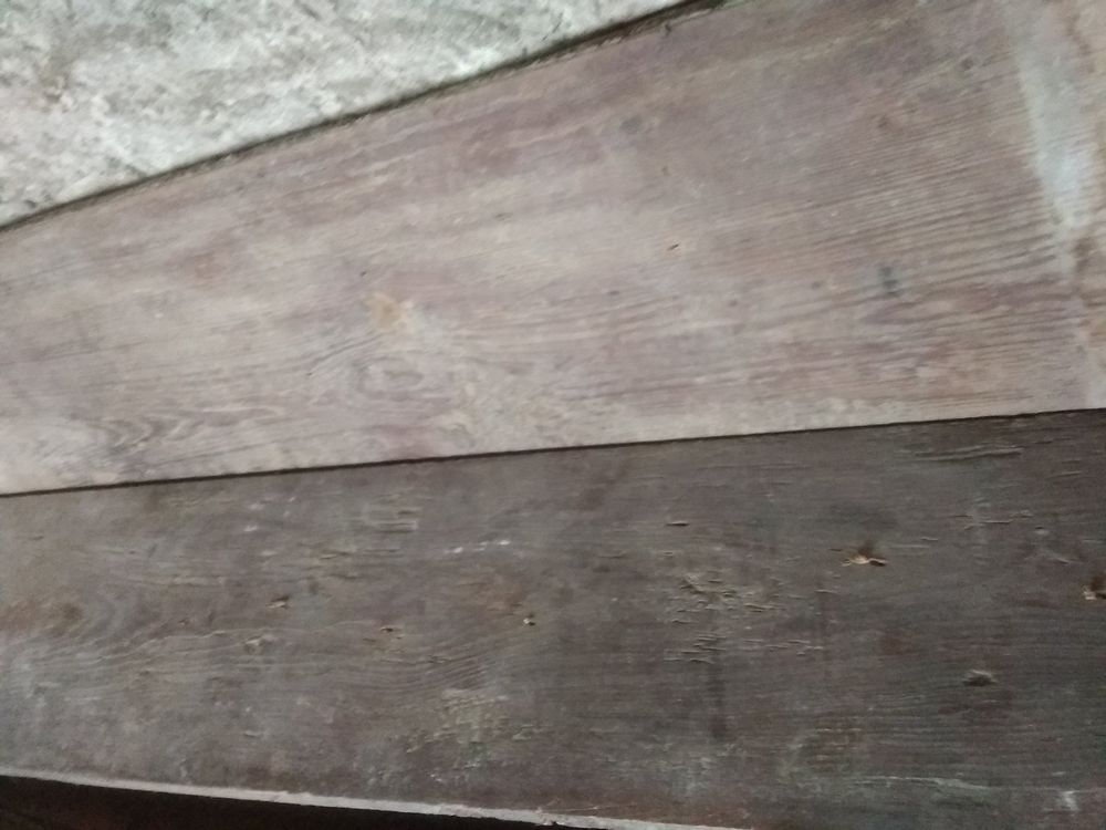 Sammelkarton Mit Walnussholz-Brettern – 40,6 Cm Lang, 1,9 Cm Dick, Komplett Schwarz