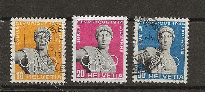Tutti i francobolli: JO 1944 série – Usato da Sion venduto da PierreP01
