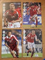 Schweizer Nati Autogrammkarten 4x Streller, Senderos, Barnet