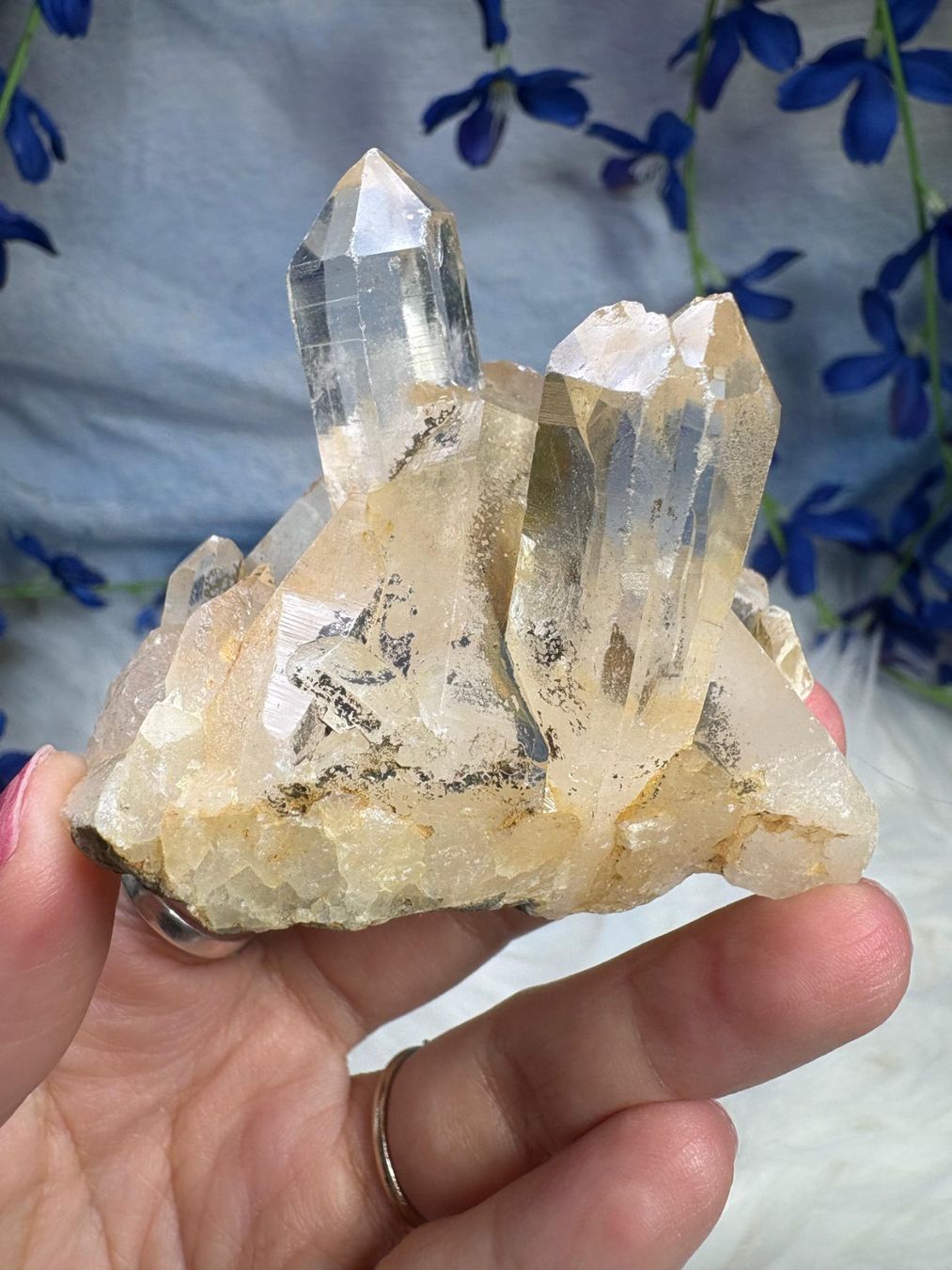 Minerali & Pietre curative: Laotischer Clear Quartz Cluster – Nuovo (secondo la descrizione) da Neuheim venduto da m.hald 1