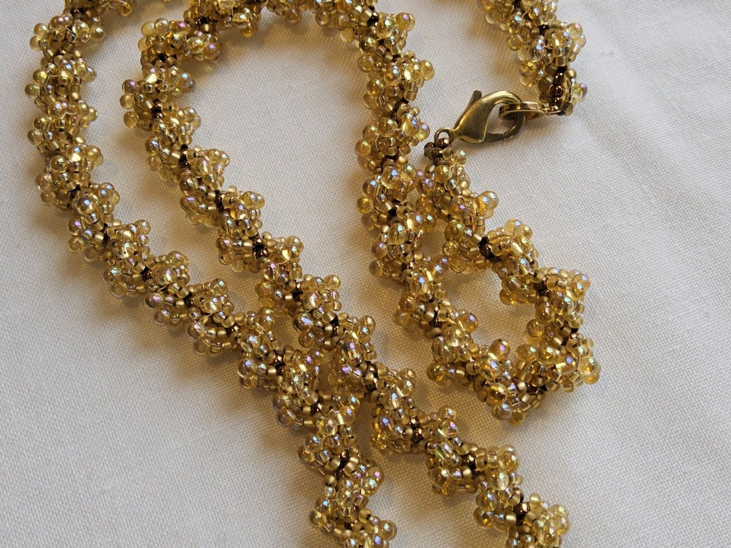 Ketten: Vintage 40er Tschechien Perlchen Collier/Halskette – Gebraucht aus Zürich von helsan 8