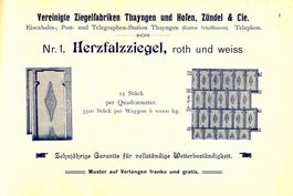 Herzfalzziegel rot