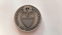 Médaille société vaudoise des officiers