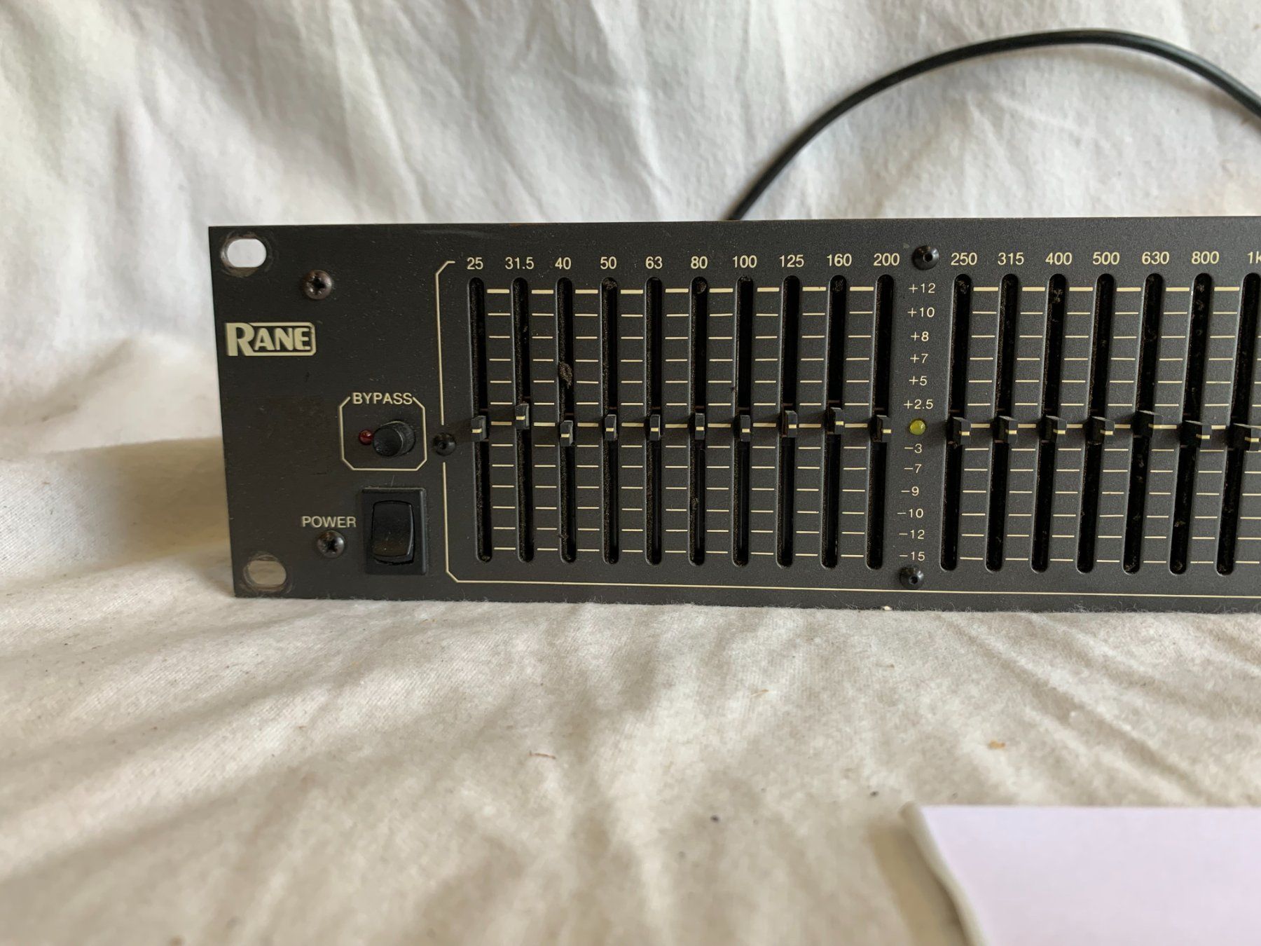 Rane Equalizzatori: Rane GE 30 einkanaliger Equalizer (S599) – Usato da Däniken SO venduto da Profog1 1