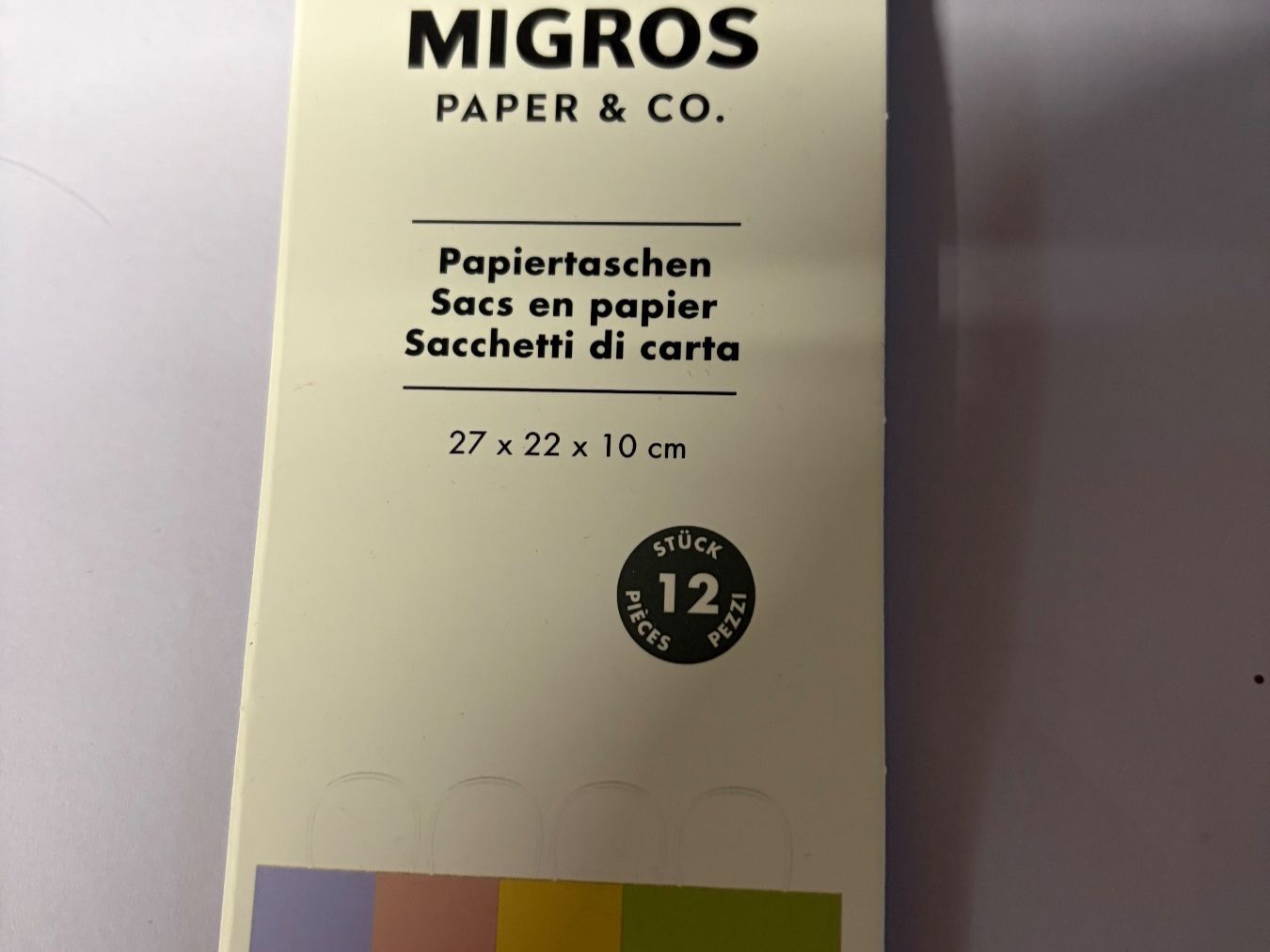 Papier: 12 Papiertaschen – Neuf (Voir description) à Obergösgen par Andre118 2