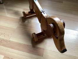 Vintage Beweglicher Holz Hund📦Versand 📦