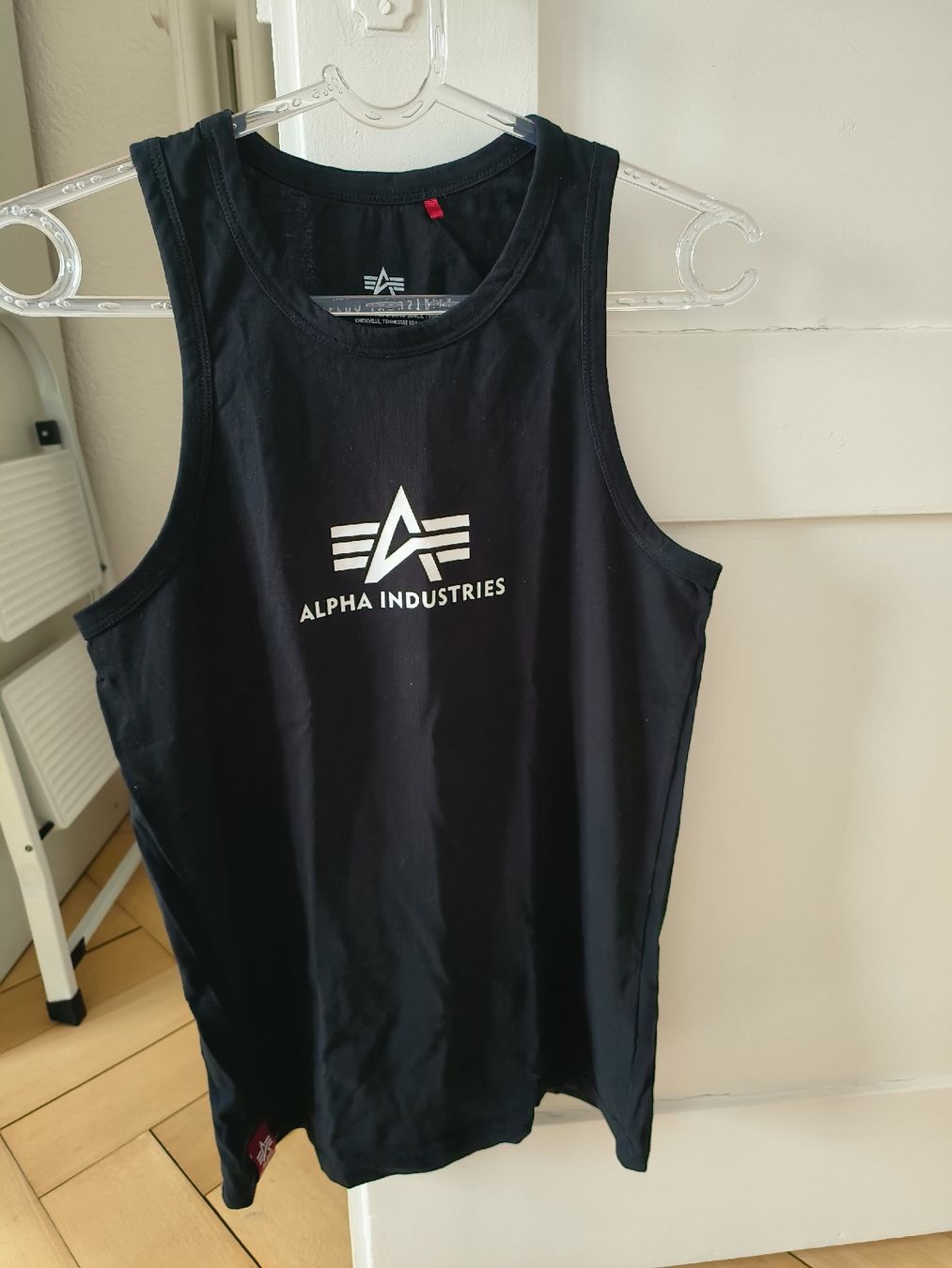 T-shirt: Alpha Industries Tanktop schwarz Gr. XS – Usato da Biel/Bienne venduto da M.D.C