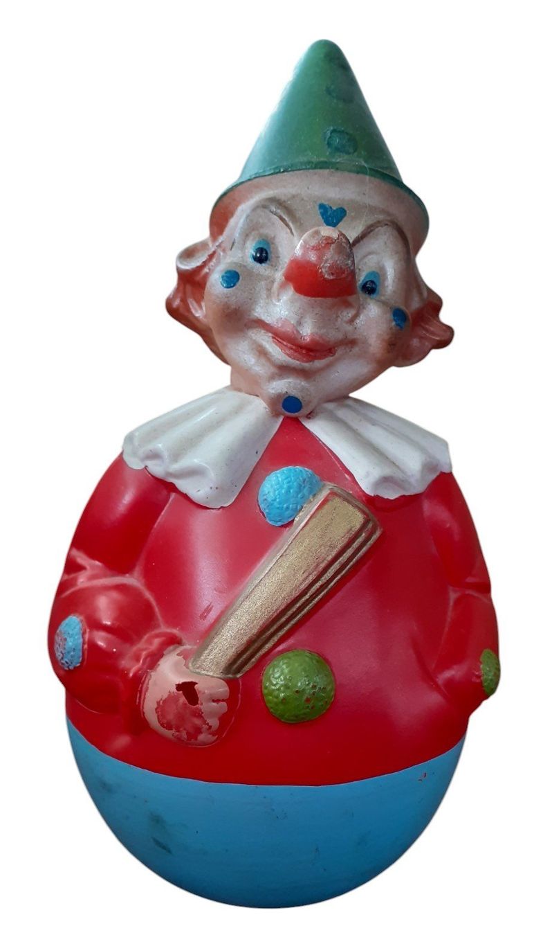 Bambole: Clown Stehaufmännchen Nr.2 – Usato da Mörschwil venduto da antiksalon 1