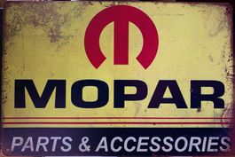 MOPAR Blechschild  30 x 20 cm. Kostenfreie Zustellung!
