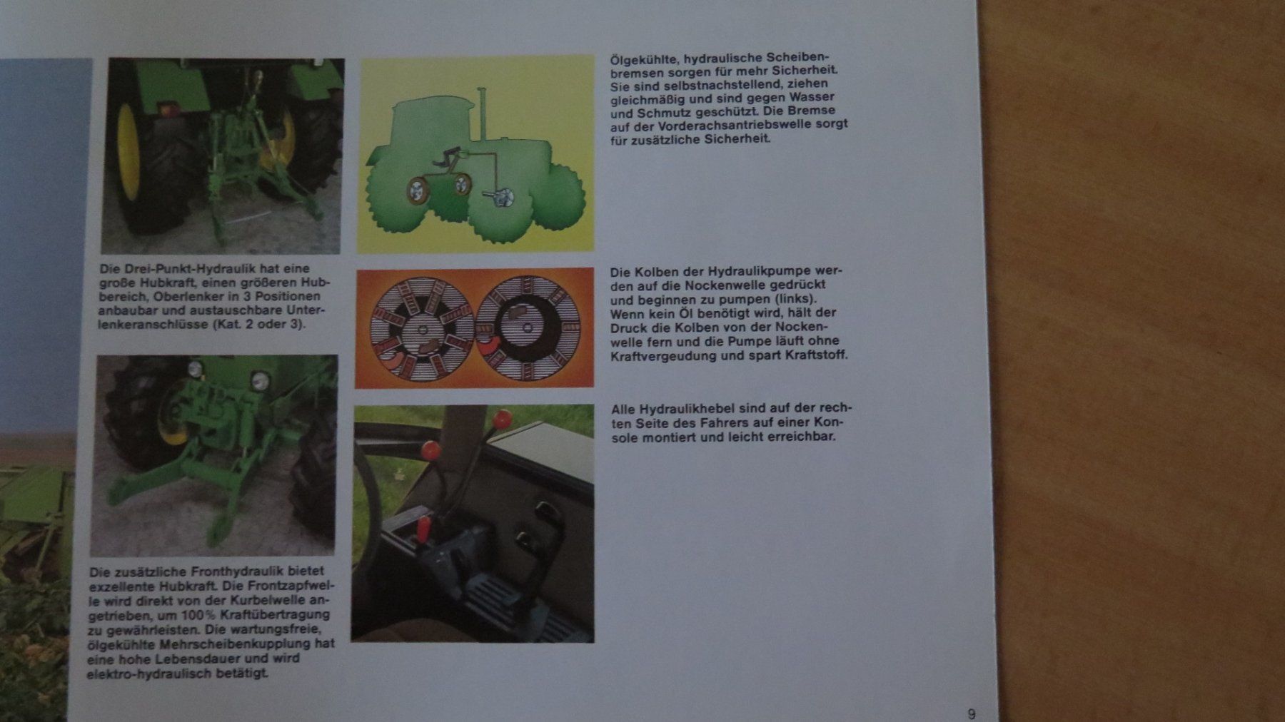 John Deere Trattori: JOHN DEERE Traktor 3640 Allrad Prospekt – Nuovo (secondo la descrizione) da Eiken venduto da HSE44 8