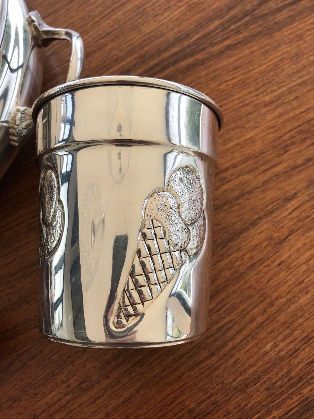 Set di piatti: Luxuriöses 10-teiliges SILBER Servierset – Usato da niederbipp venduto da Esbenz 8
