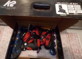 K2 Velocity Kids skates size 32-37