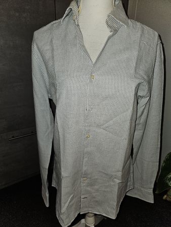 Herren Hemd Joop Slim Fit weiss blau Grösse 40