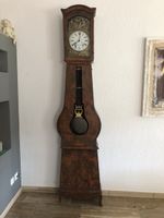 Antike Standuhr aus Holz mit Pendel gebrauchter Zustand