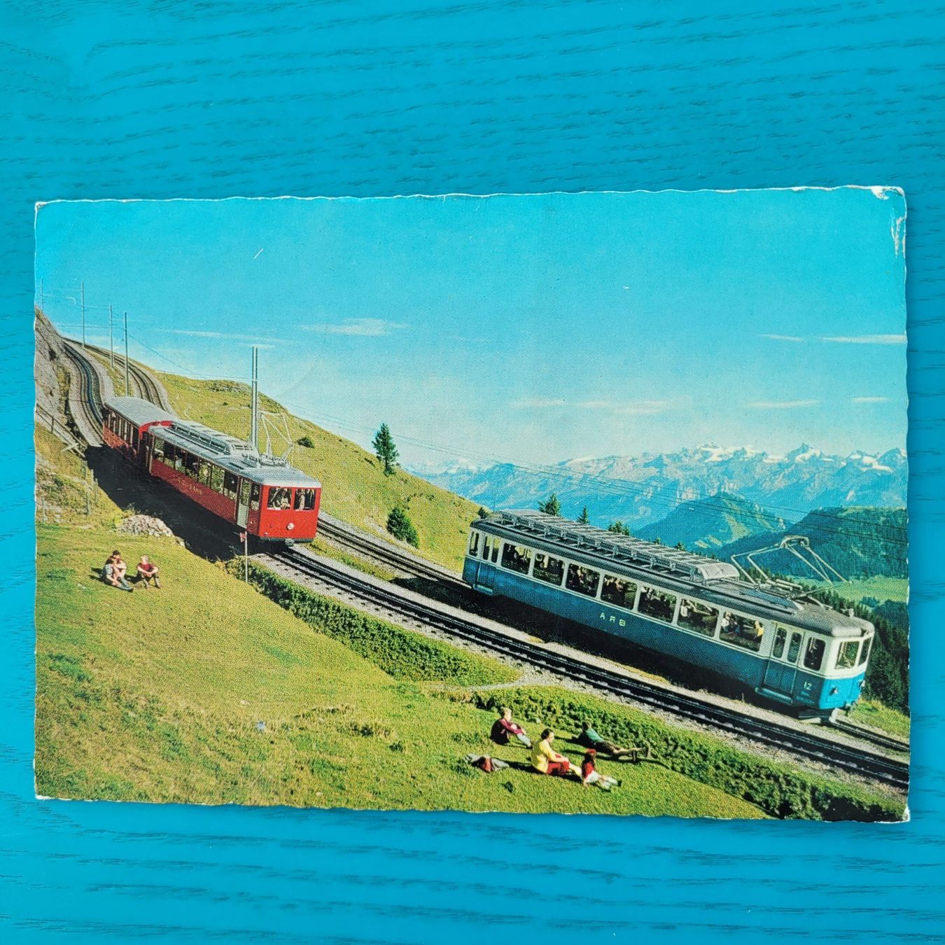 Cartoline postali: Rigi Kulm 1963 – Usato da SCHÜBELBACH venduto da CoKaHa