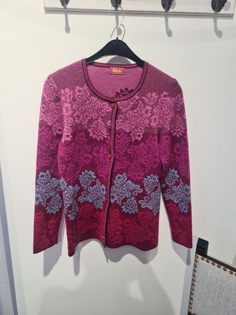 Damen Strickjacke OLEANA YTRE ARNA Gr. XS 25% Seide 75% Woll