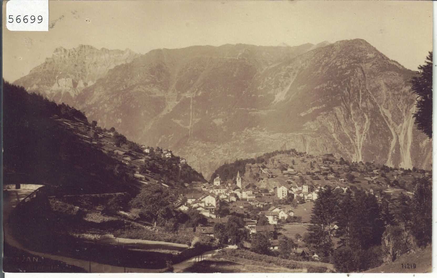 Cartoline postali: Salvan - Vue generale – Usato da Ettingen venduto da Kartenplanet