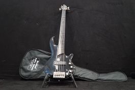 Cort Curbow Luthite Body Electric 5-String Bass Guitar Black