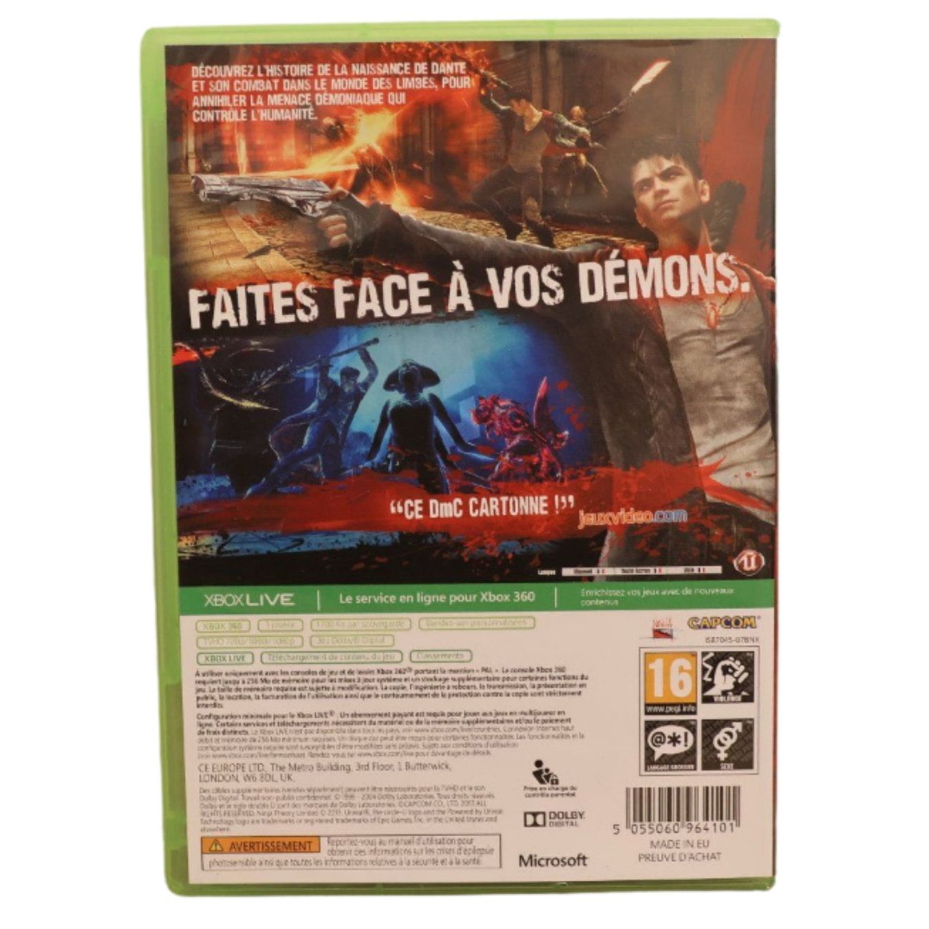 Spiele: DMC: Devil May Cry - XBOX 360 – Gebraucht aus Paudex von dindeboy 2