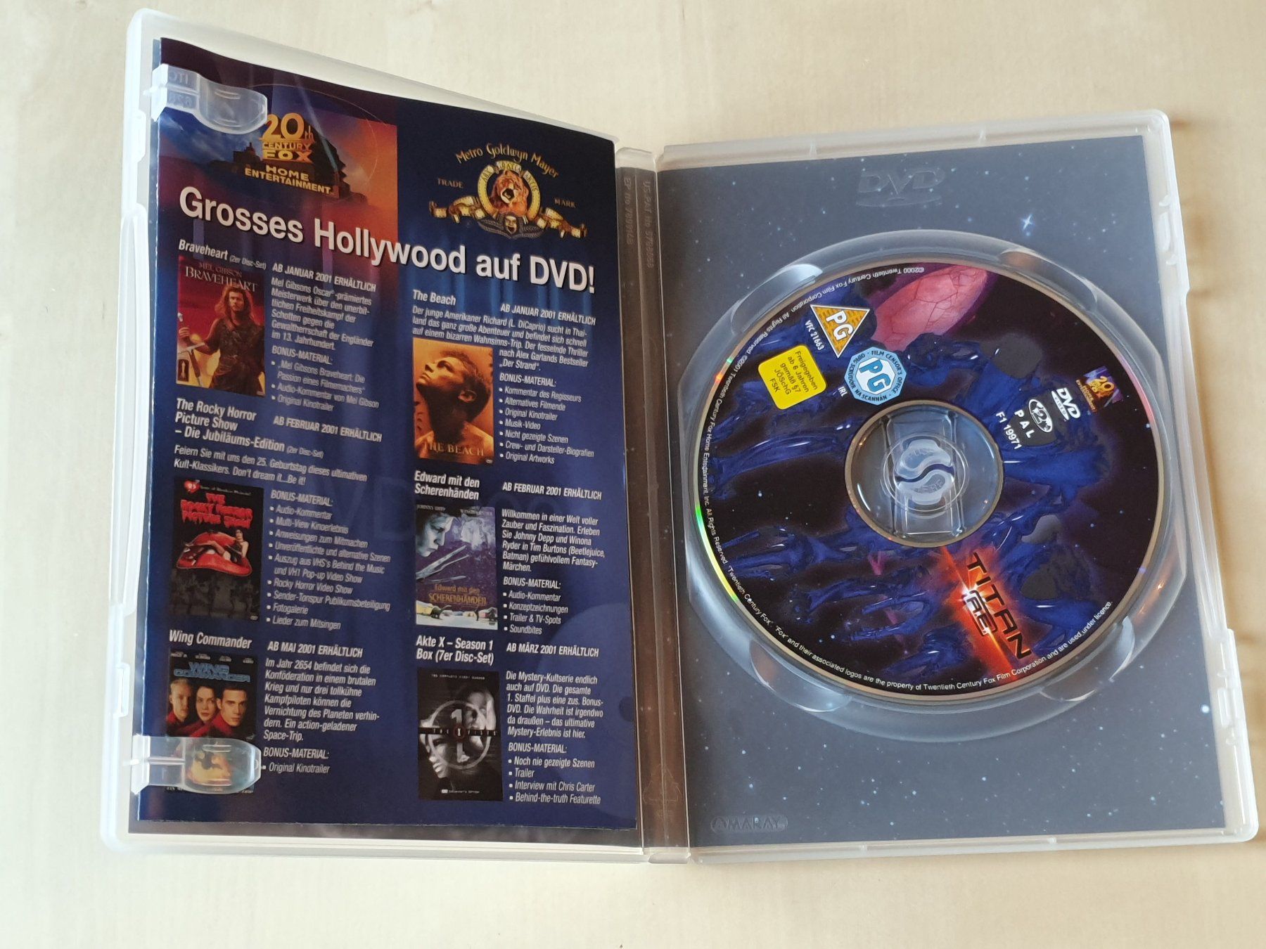 Tutti i DVDs: Titan A.E. – Usato da Stansstad venduto da collectorsshop 2