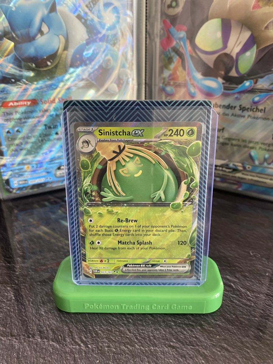 Pokémon Cartes à collectionner: Pokemon Sinistcha ex 023/167 TWM – D'occasion à Grindelwald par TSG-G-Town