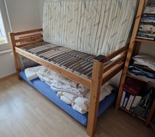 Kinderzimmer Hochbett Massivholz