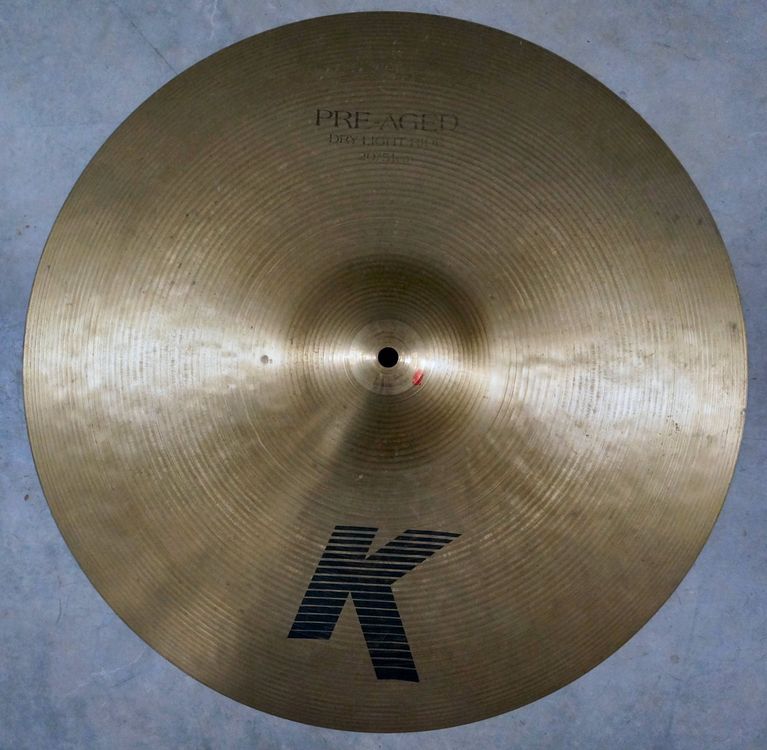 FANTASTIC Zildjian 20' K PreAged Light Ride Cymbal RARE Kaufen auf Ricardo