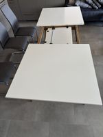 Ausziehtisch weiss Holztisch guter Zustand