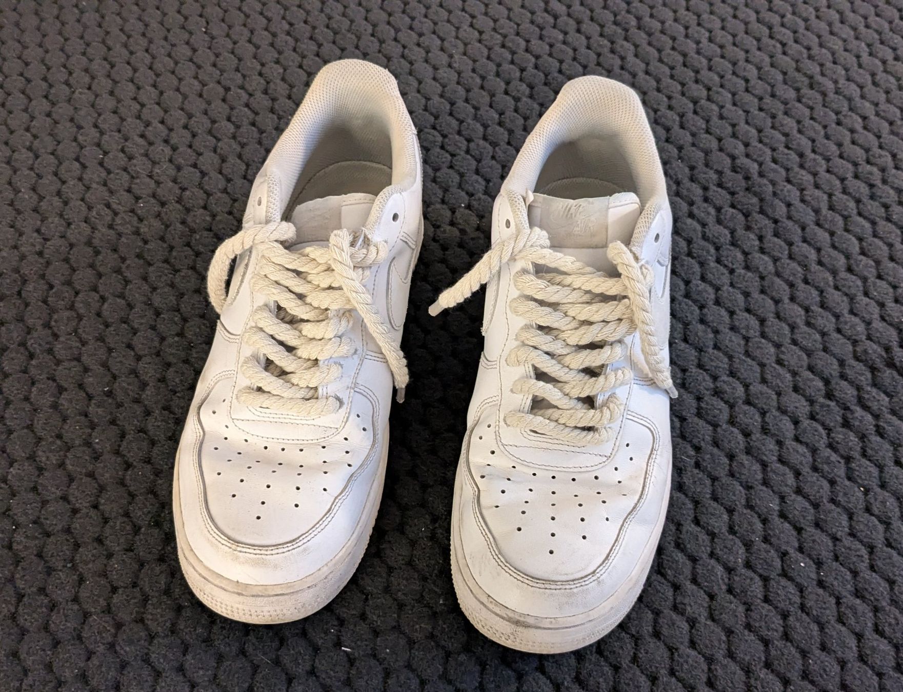 Scarpe da uomo: Nike Air Force 1 Weiss Rope Lace – Usato da Zürich venduto da vukzh 1