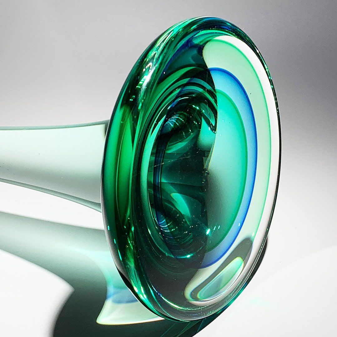Murano Portacandele: XXL Murano Design Glas Kerzenständer – Usato da Luzern venduto da Eukalyptus 2