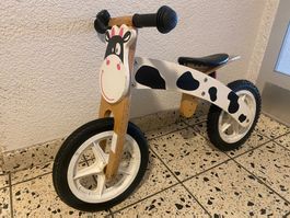 Cooles Laufrad im Kuh-Design, neue Pneus
