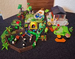 Playmobil Park mit Kiosk und viel Zubehör