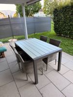 Gartentisch inkl. 4 Stühlen (verfügbar nur bis Ende Oktober)