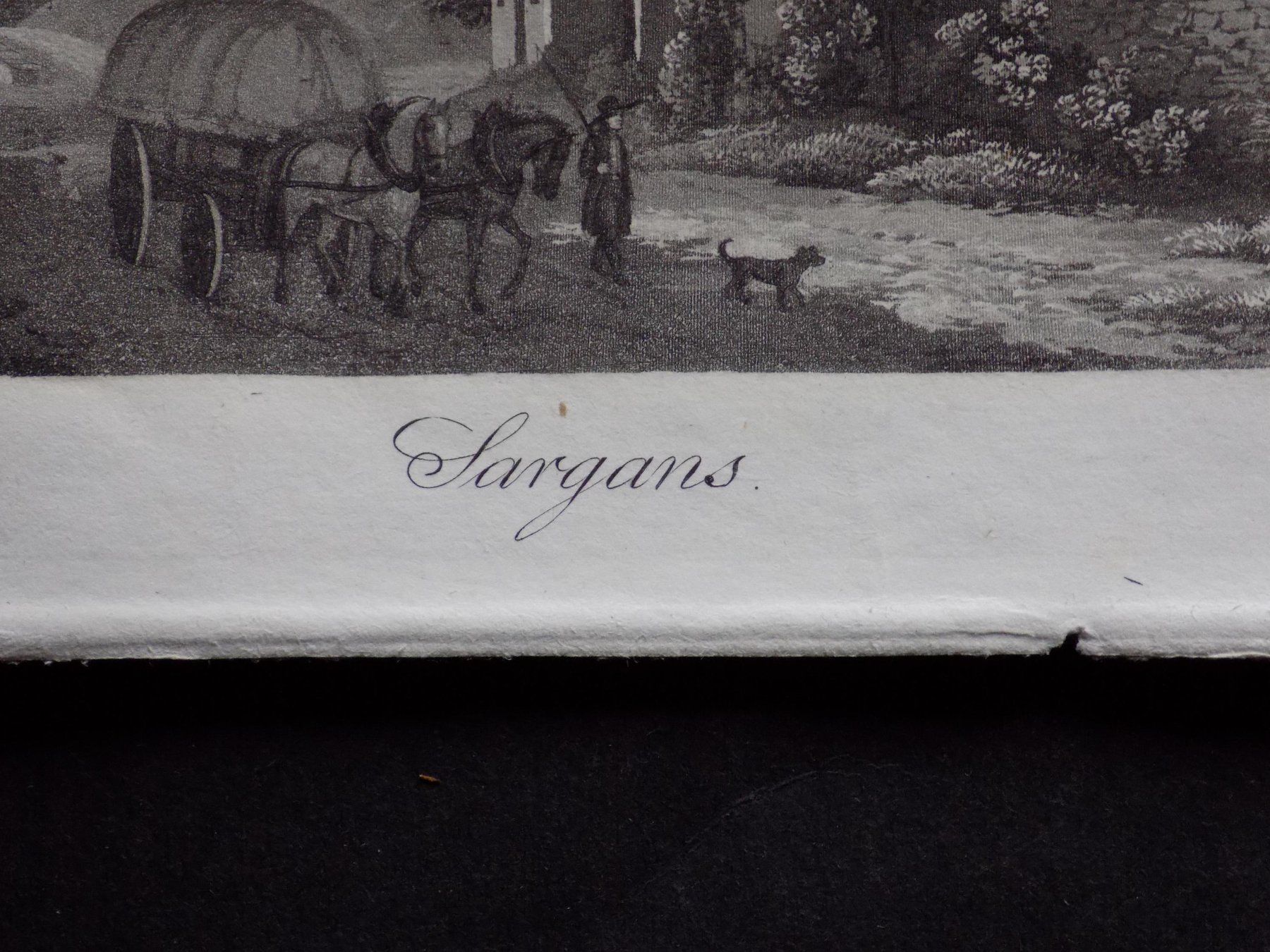 Stiche: Sargans Aquatinta – Gebraucht aus Risch von Rischli15 2