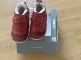 Bobux rot gefüttert 22 Barfussschuhe