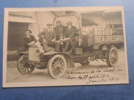 SAURER  1916 CARTE POSTALE ANTIQUE VINTAGE